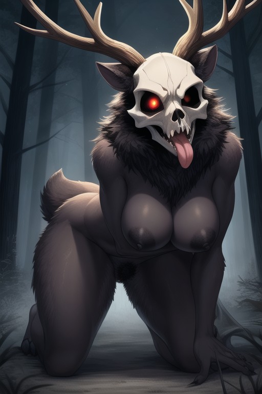Face, Neck Fluff, Anthropomorphic Furry AI Porn