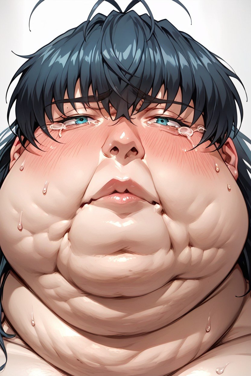 Avergonzada, Cellulite, Extremely Fat FacePorno AI