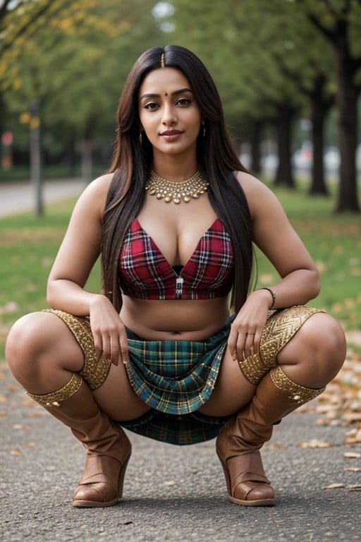 Kilt, South Asian, Hard Shadow AI Porn