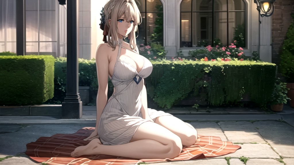 Alpha Female, Violet Evergarden, Femdom AI Porn