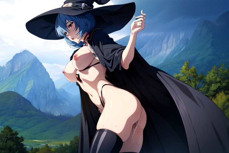 Cinematic, Girl, Red Eyes Hentai AI Porn