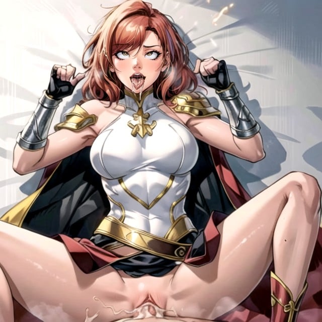 Muscular, Comic, Ahegao AI Porn