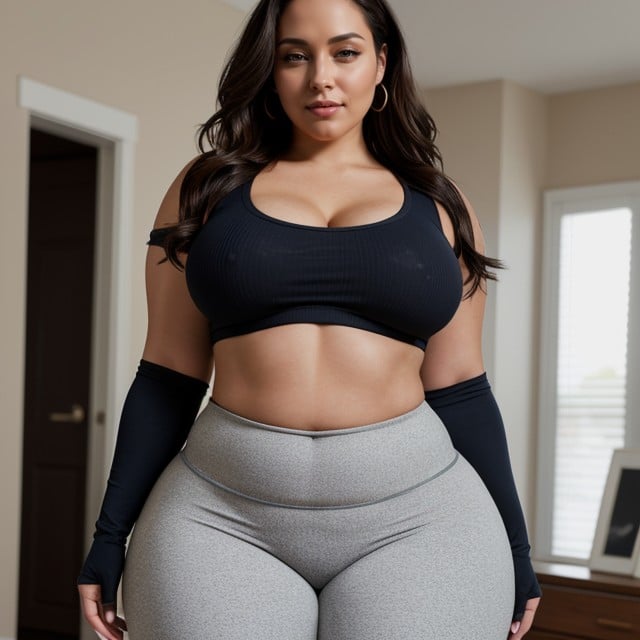 American, 20s, Yoga Pants AI Porn