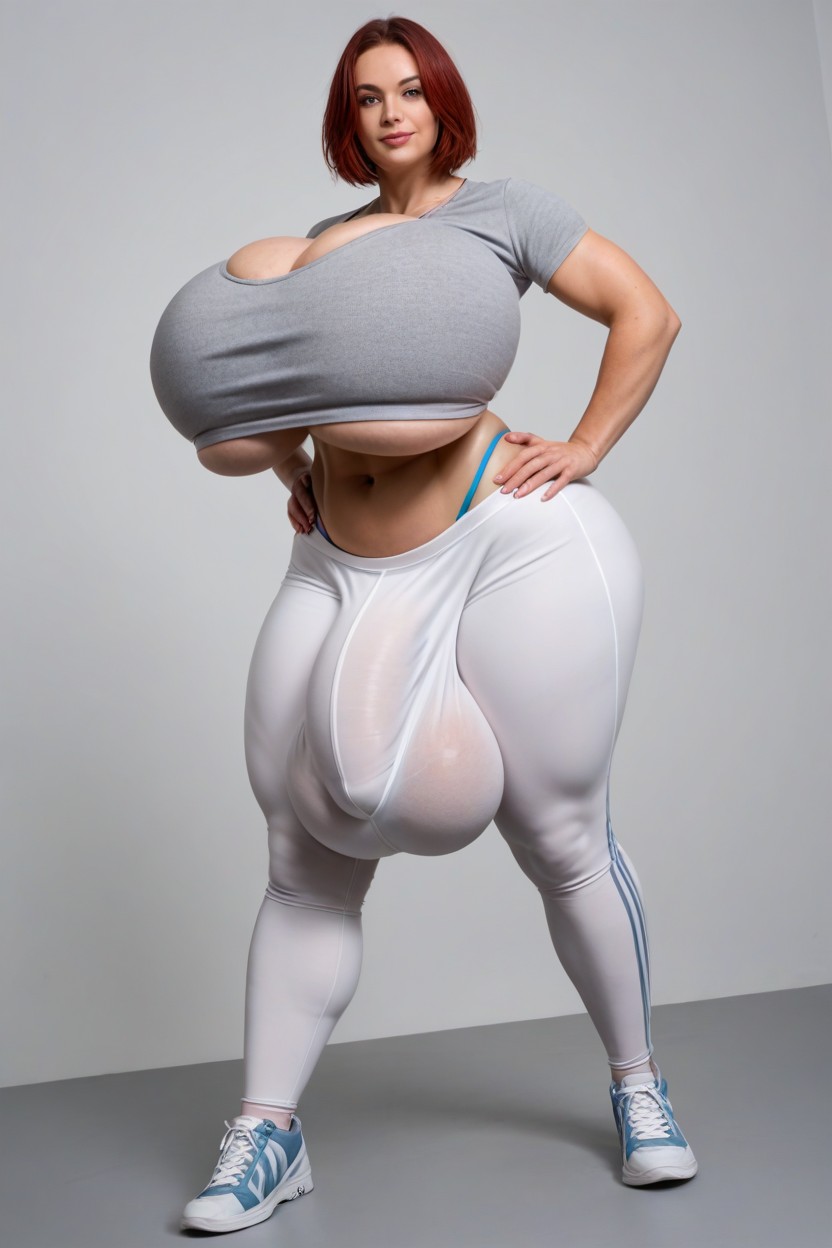 Wide Hips, Massive Round Huge Bulge, "" From "overlord" Shemale AI Porn