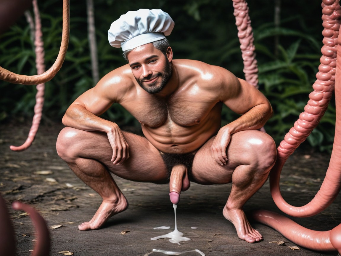 Horny, Milk, Macaroni On The Floor AI Gay Porn