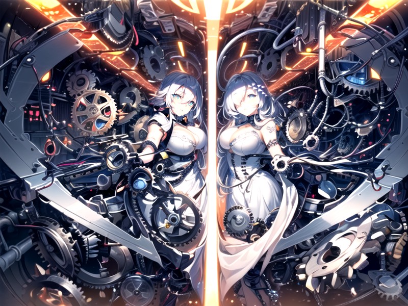 Deep Apse, Arms Together, Computed AI Porn