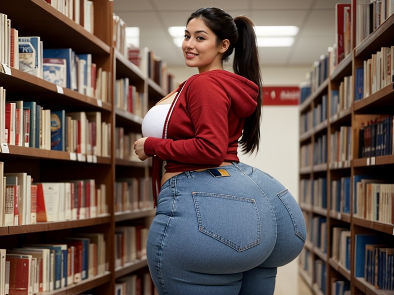 Overweight And Heavy, 헤어 번, 배꼽 노출 AI 포르노