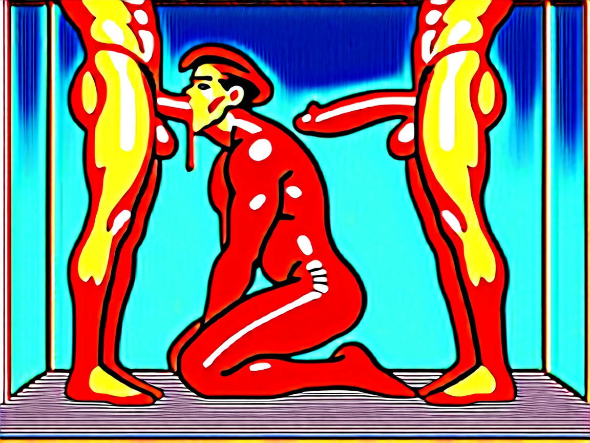Crotch Deep, Deepthroat, Impregnation Icon AI Gay Porn