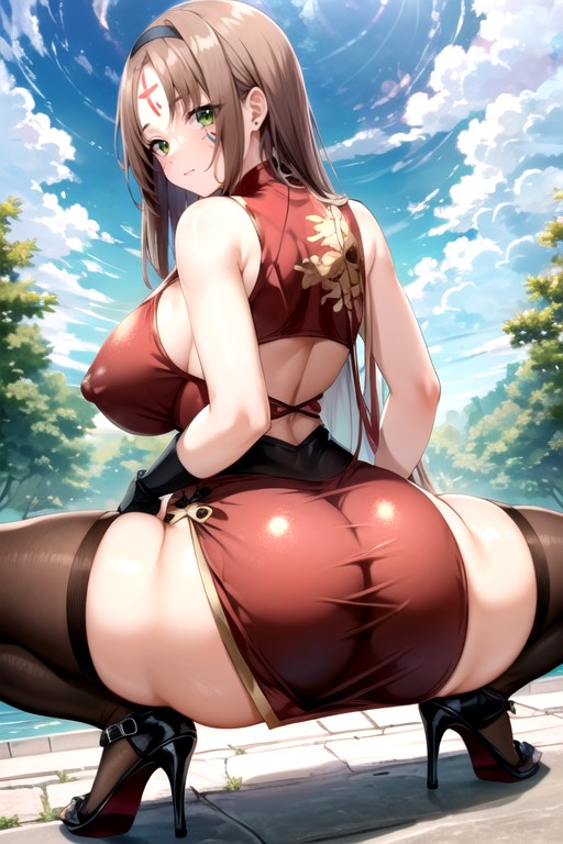 Large Ass, Adult Desire, Glamorous Woman Hentai AI Porn