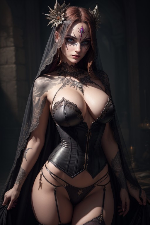 Sfw, Reimagined As A Female Character In League Of Legends, Corset AI Porn
