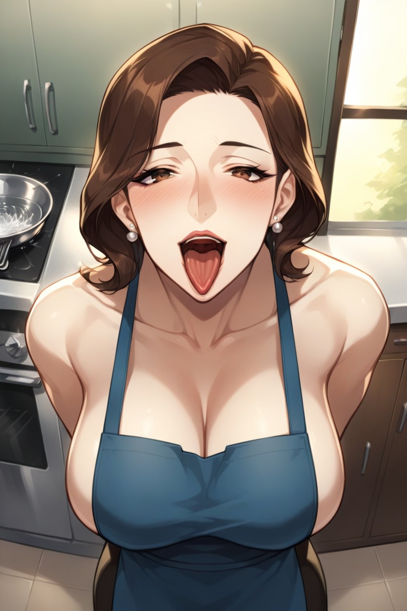 Close Up, Nsfw, Brunette Hentai AI Porn