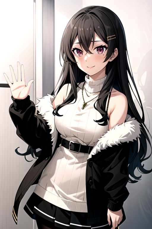 Bra, Sleeveless, Necklace Hentai AI Porn