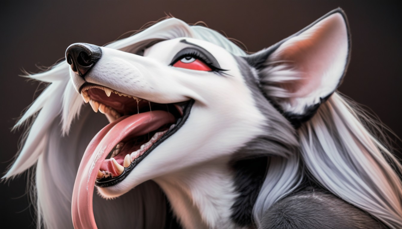 Nsfw, Long Hair, Dark Background Furry AI Porn