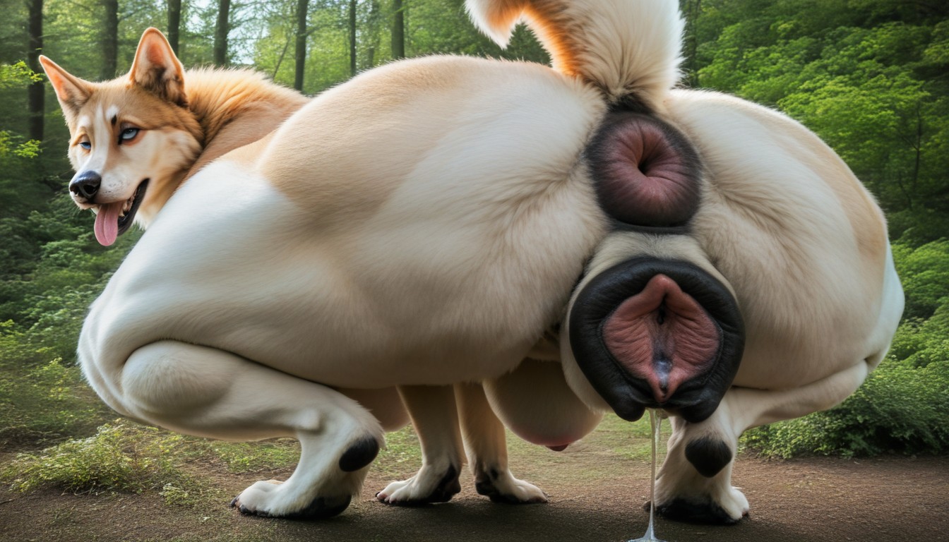 Ahegao, Looking At Viewer, Insanely Detailed Furry AI Porn