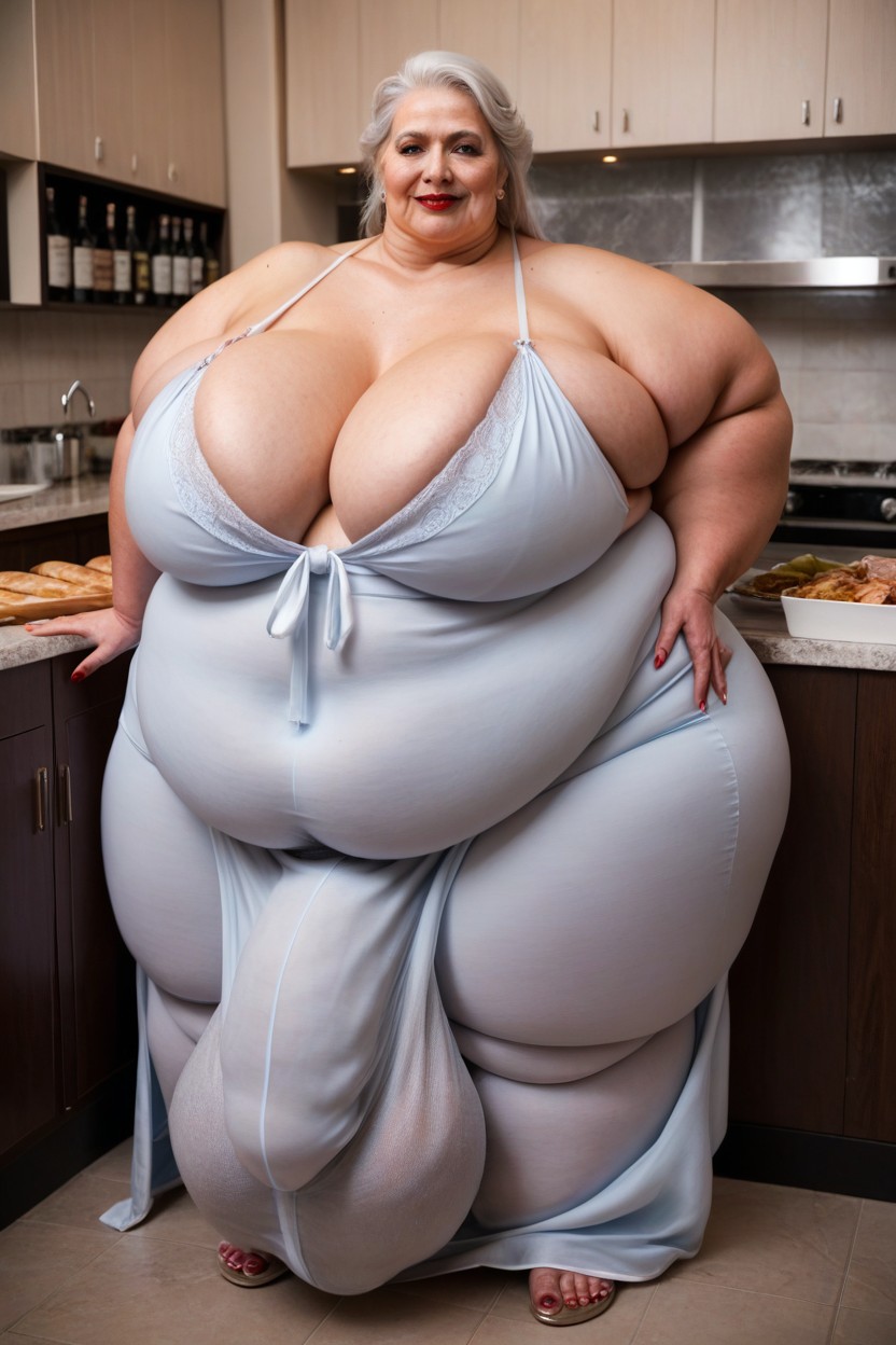 Chunk, Makeup, Extremely Large Ass Shemale AI Porn