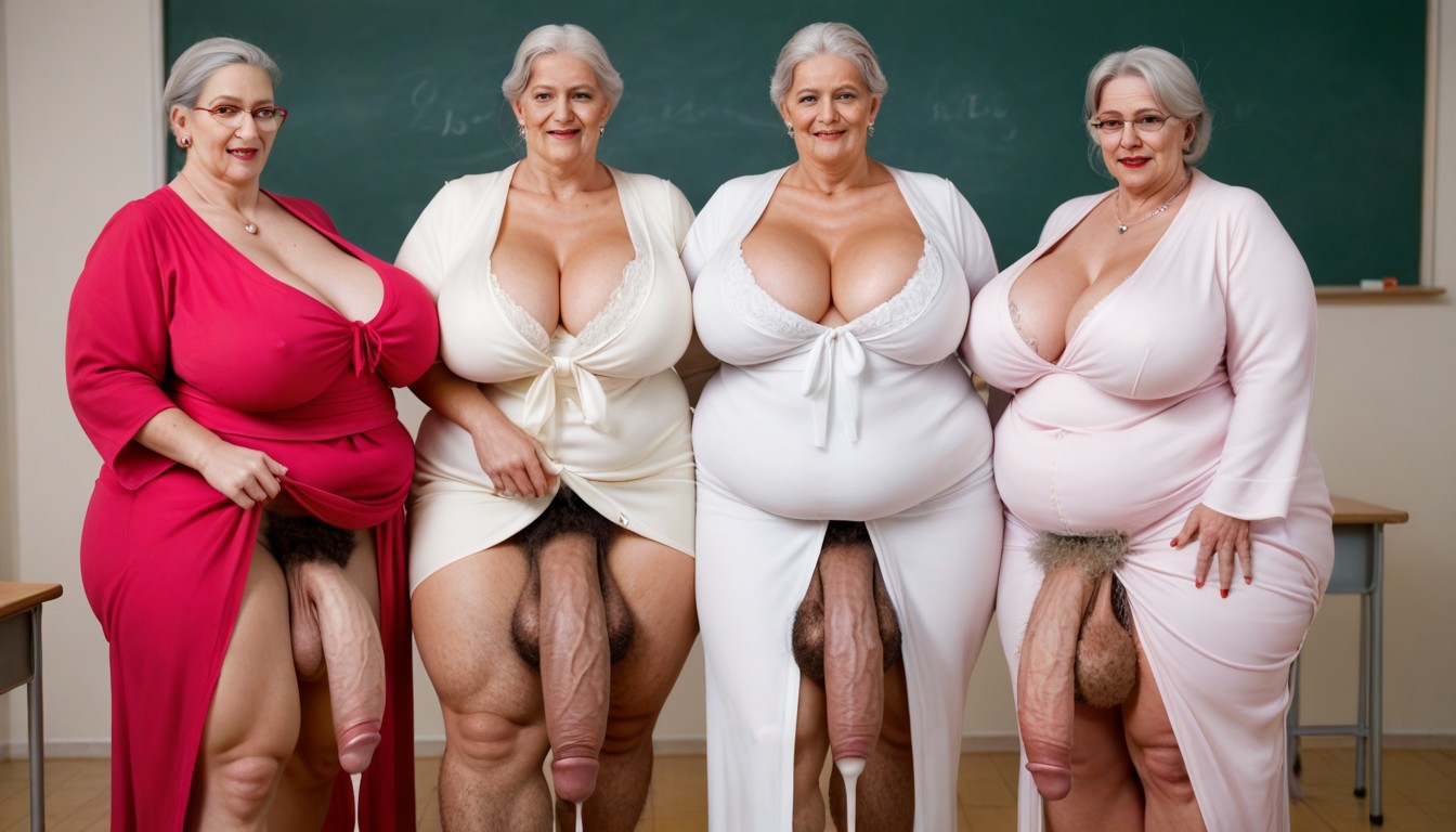 Gigantic, Extremely Large Ass, Big Balls Shemale AI Porn