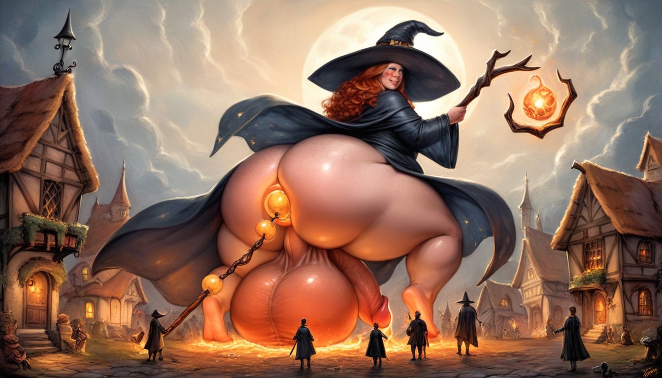 Thick, People, Macro Shemale AI Porn