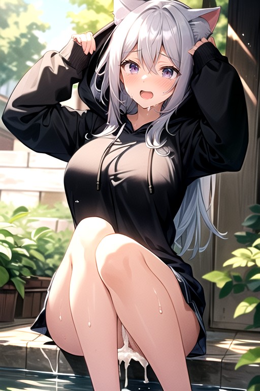 Grabbing, Is Shyly Happy, 18 Hentai AI Porn