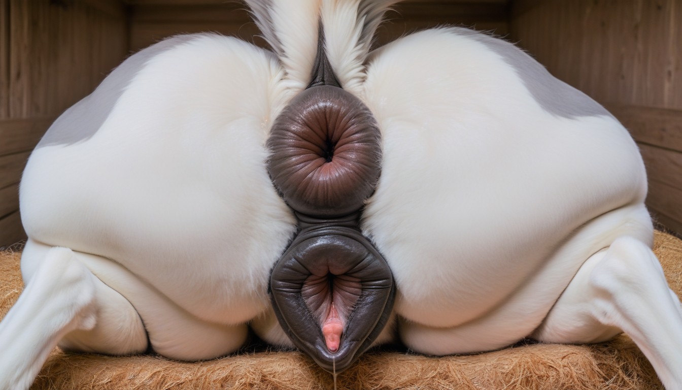 Extremely Large Ass, Loona Furry, On All Fours Furry AI Porn