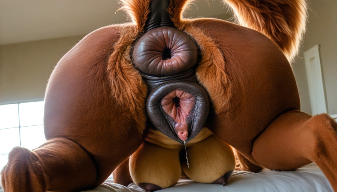 Real Image, Close Up, Hyper Realistic Furry AI Porn