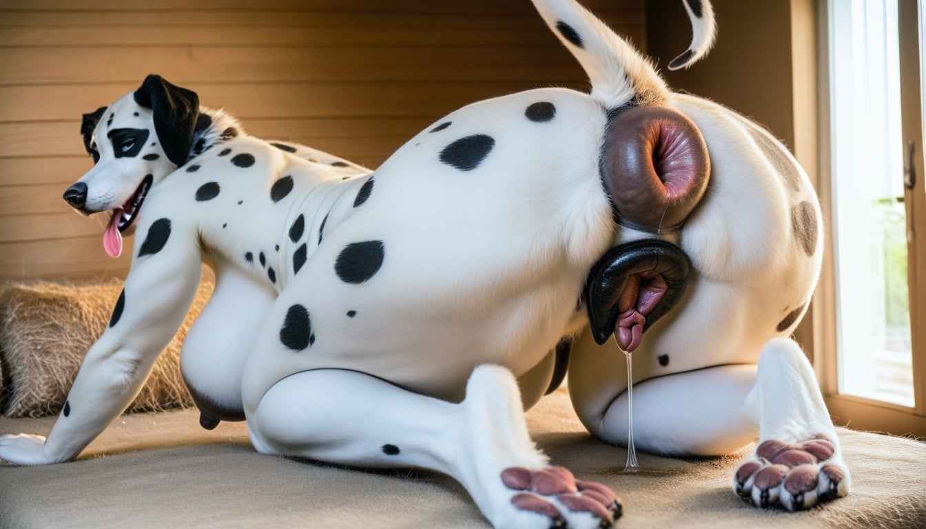 Penetration, Legs In A Barn, Dog Furry AI Porn