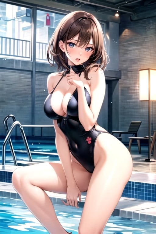 Shiny Skin, Realistic Humid Skin, Best Quality Hentai AI Porn