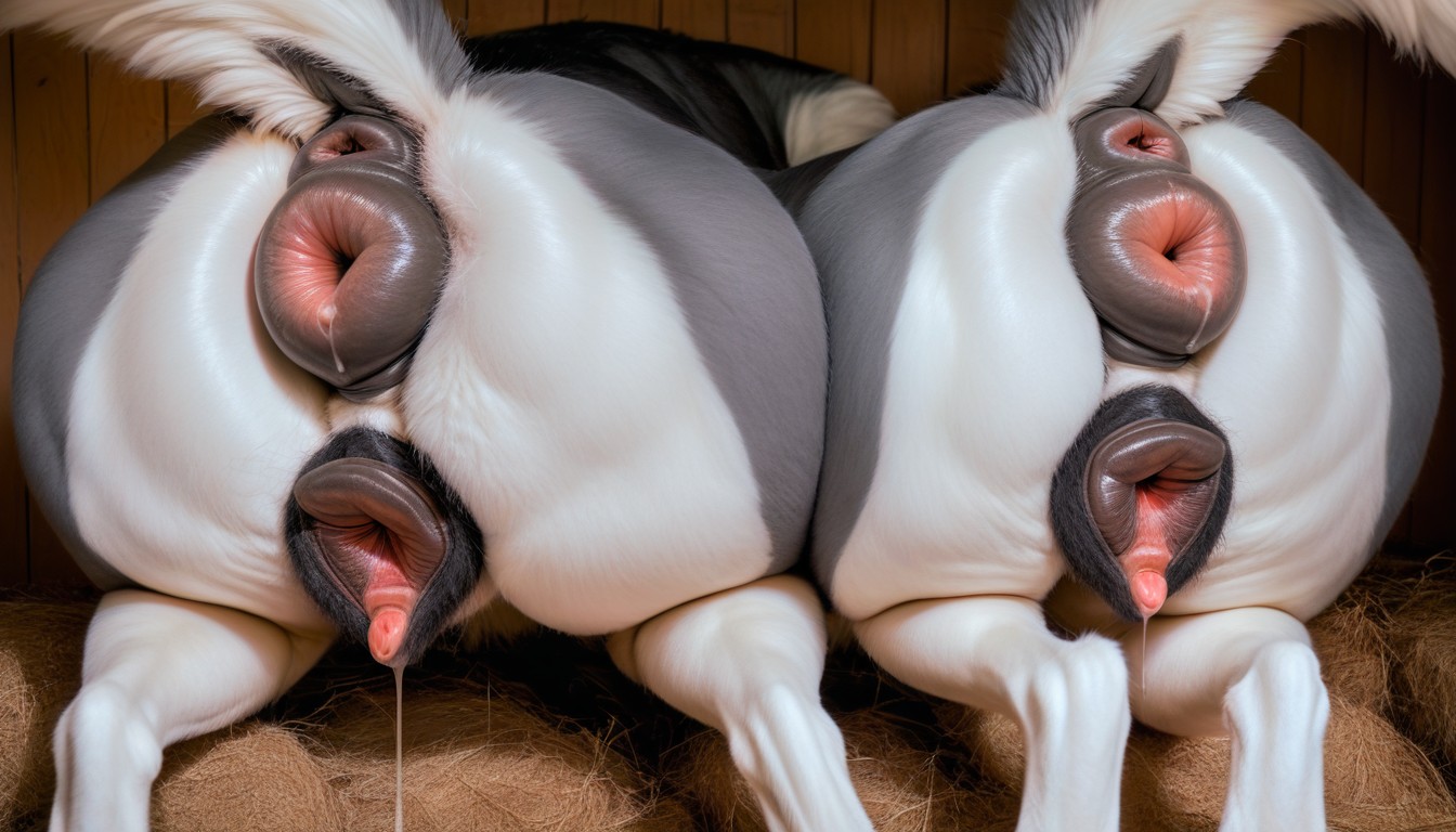 Insane Fur Detail, Super Shiny Anus, Anus Juice Furry AI Porn