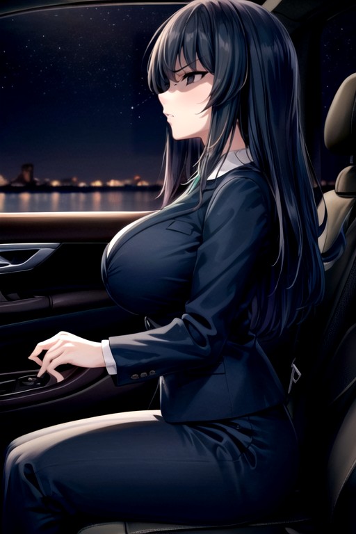 Japanese, Car, Side View Hentai AI Porn