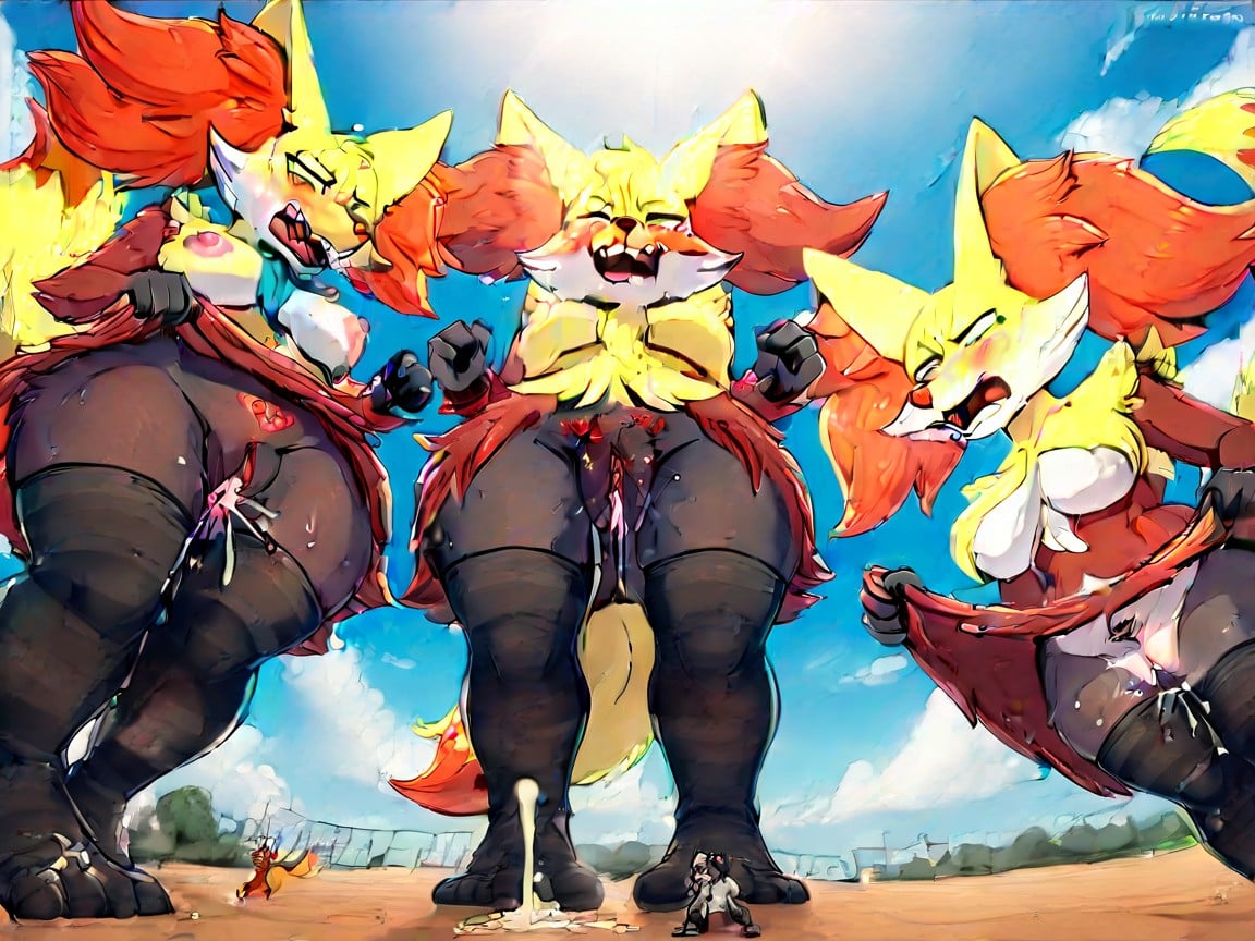Sudada, Milf Delphox Is Addicted To Her Own Feet, Crazy Horny Furry IA
