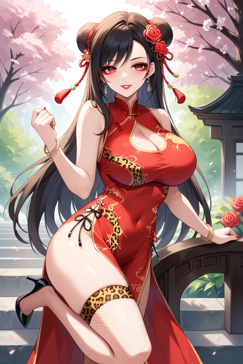 Tifa Lockhartsporty Dressblack Hair, Cute, Cinematic Hentai AI Porn