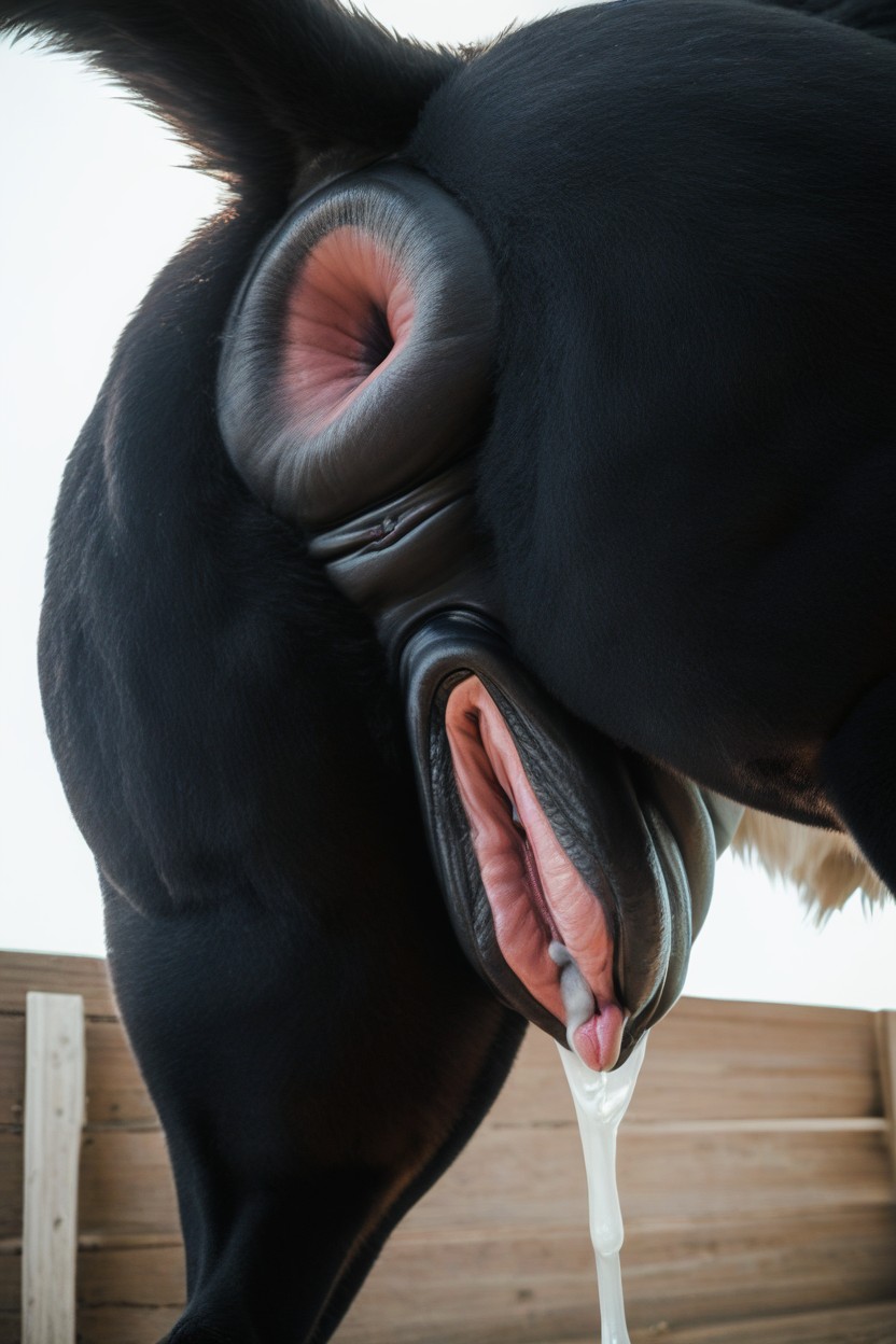Pussy Focussteamy Pussy, On-all-fours, Tail Anus Furry AI Porn