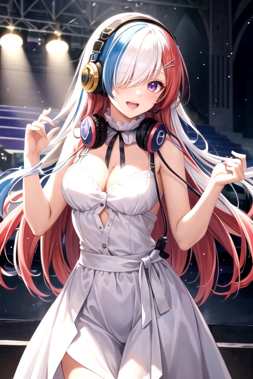 Ribbon, Bangs, Uta From One Piece Hentai AI Porn