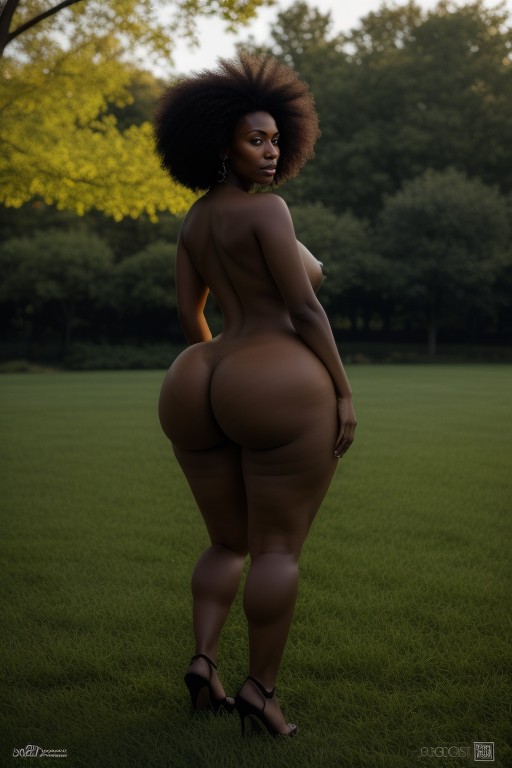 Cellulite, Presenting Ass, Naked AI Porn