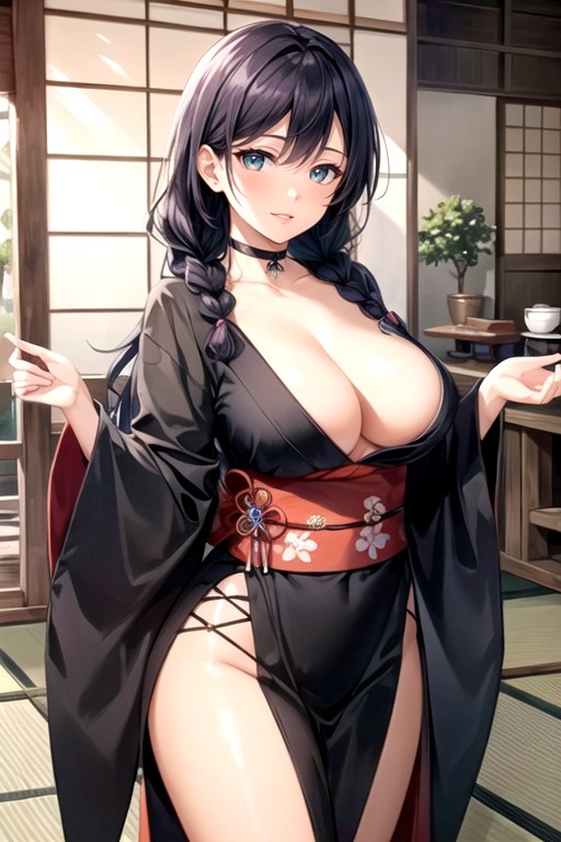 Blue Sky, Shiny Skin, Realistic AI Porn