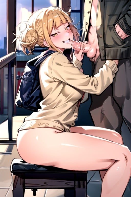 Slightly Open Mouth, Slightly Open Mouth, Togahimiko From My Hero Academy Hentai AI Porn