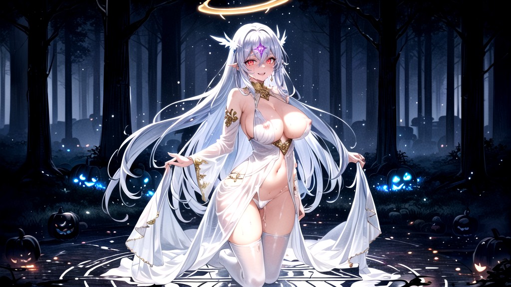Form Fitting Clothes, Transparent Skin, Erotic Seductive Smile AI Porn