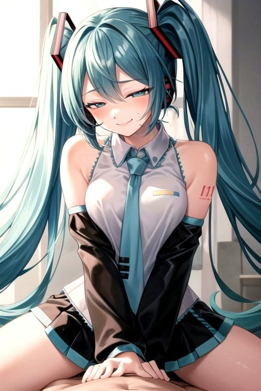 Horny, Hatsune Miku, Tit Fuck (pov) Furry AI Porn