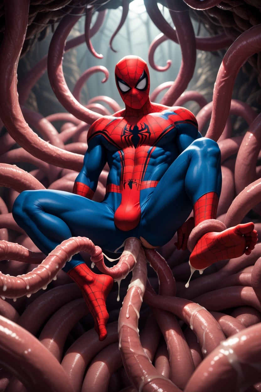 Tentacles, Nsfw, Full Body View AI Gay Porn