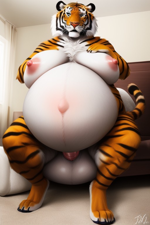 Hyper Pregnant, Nsfw, Hyper Pregnant Furry AI Porn