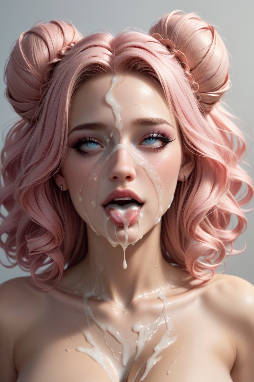 Nsfw, Slut, Ahegao Pornografia de IA