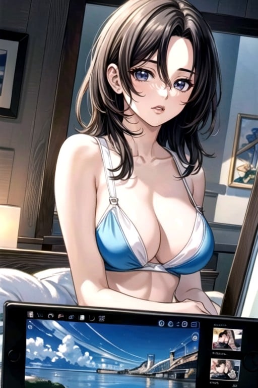 Medium Breast, Manga In Color AI Porn