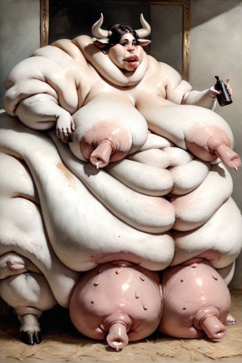 Multiple Boobs, Multiple Massive Boobs, Sucking Tits Furry AI Porn