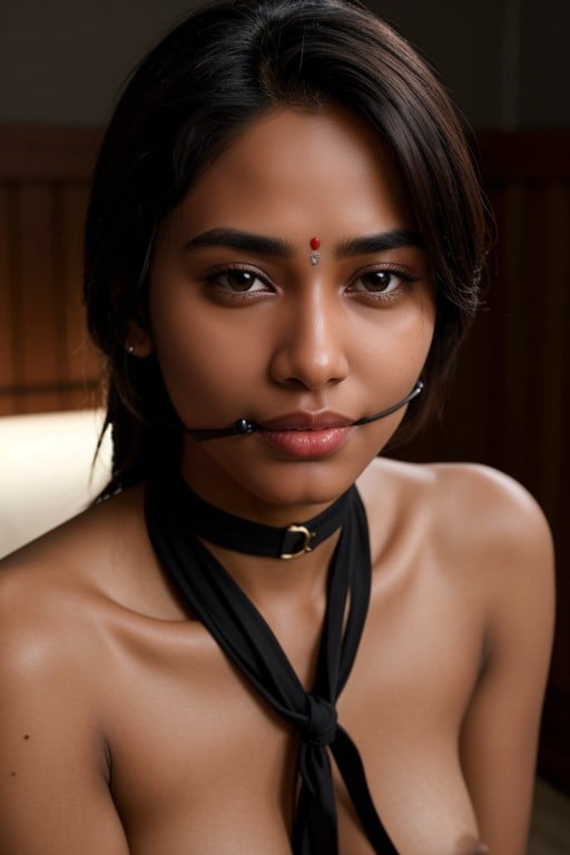 Black Ball Gag, Year Old Hindu Girl, Missionary Vaginal AI Porn