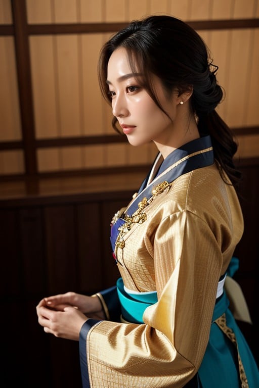 Korean Dress, Steampunk, Dawn AI Porn