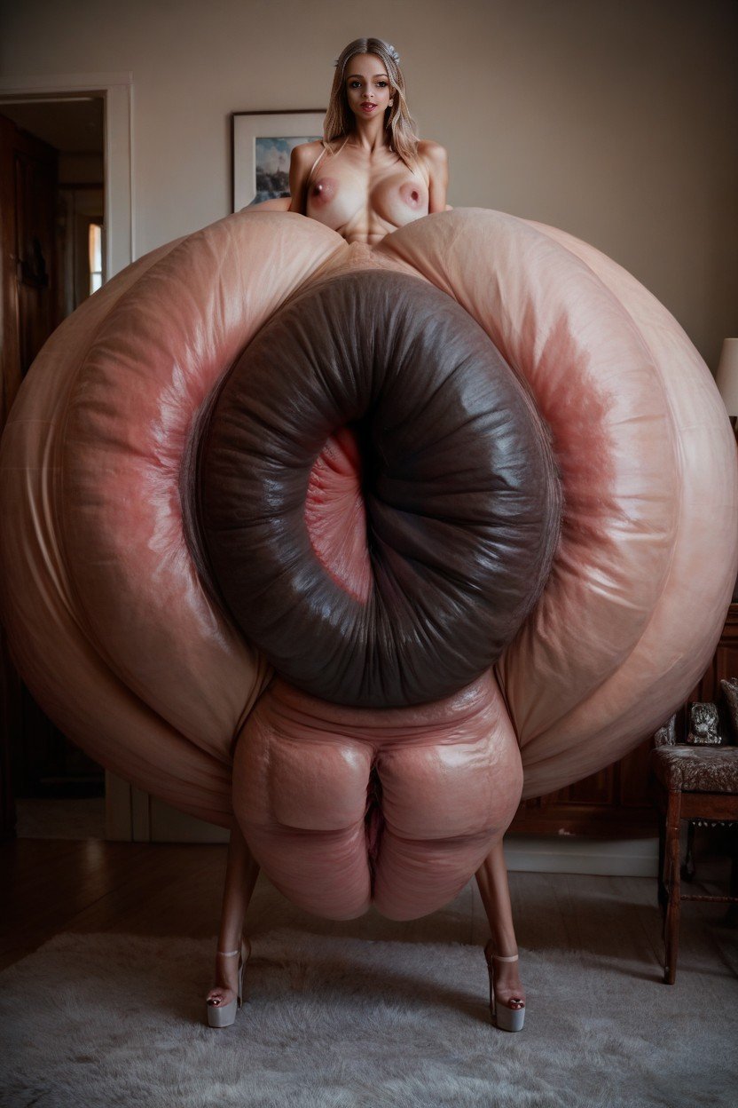 Giant Massive Gigantic Anus, 1 Pessoa, Extreme Gigantic Massive Hyper Hyper Hyper Pussy Pornografia de IA