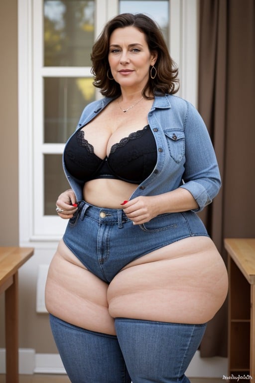 Bbw, 50+, Irish AI Porn