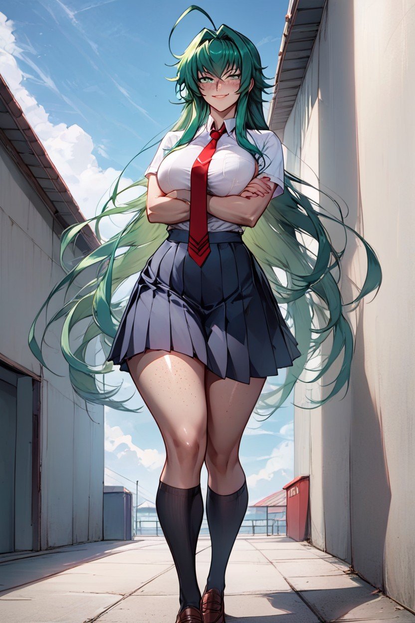 Genderbend, Thick Thighs, Straight AI Porn