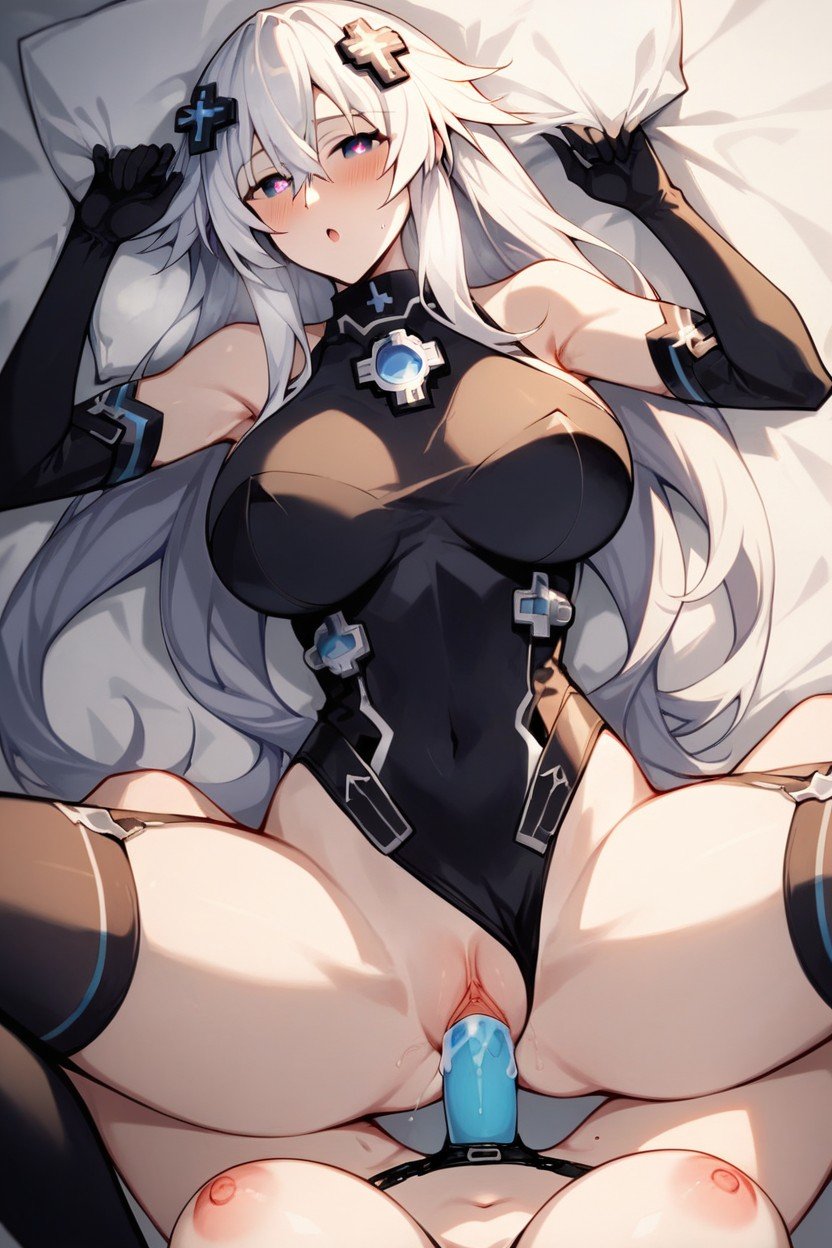 Best Qualitycinematic Lighting, Lesbian Female Pov Wear Strap-on Fucks Black Heart From Neptune Series, LeotardPorno AI