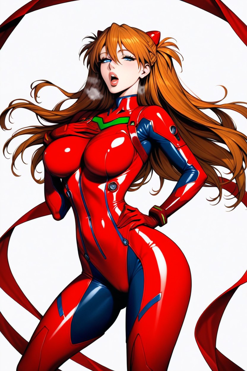 Plugsuit, Alternate Breast Size, Moaning Hentai AI Porn