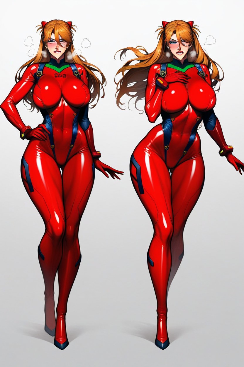 Looking Up, 60+, Floating Hair Hentai AI Porn